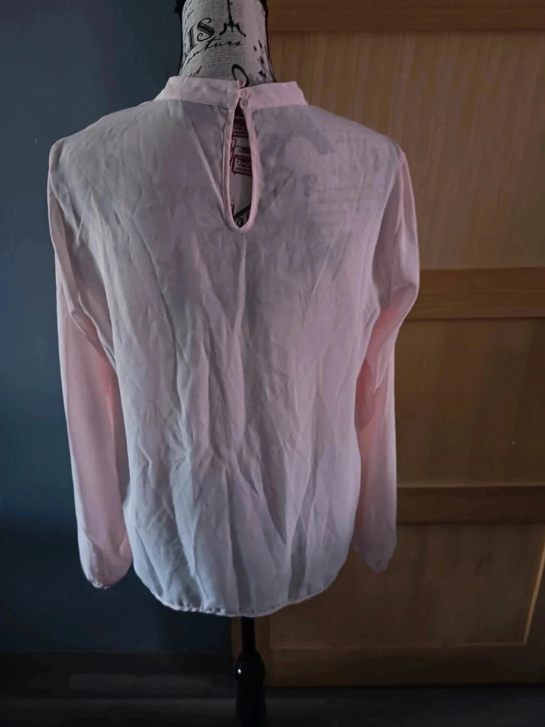 Blusa rosa claro leve com flores, Vero Moda, T40 – photo 3